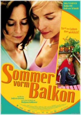 Sommer vorm Balkon